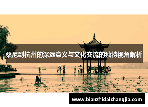 桑尼到杭州的深远意义与文化交流的独特视角解析